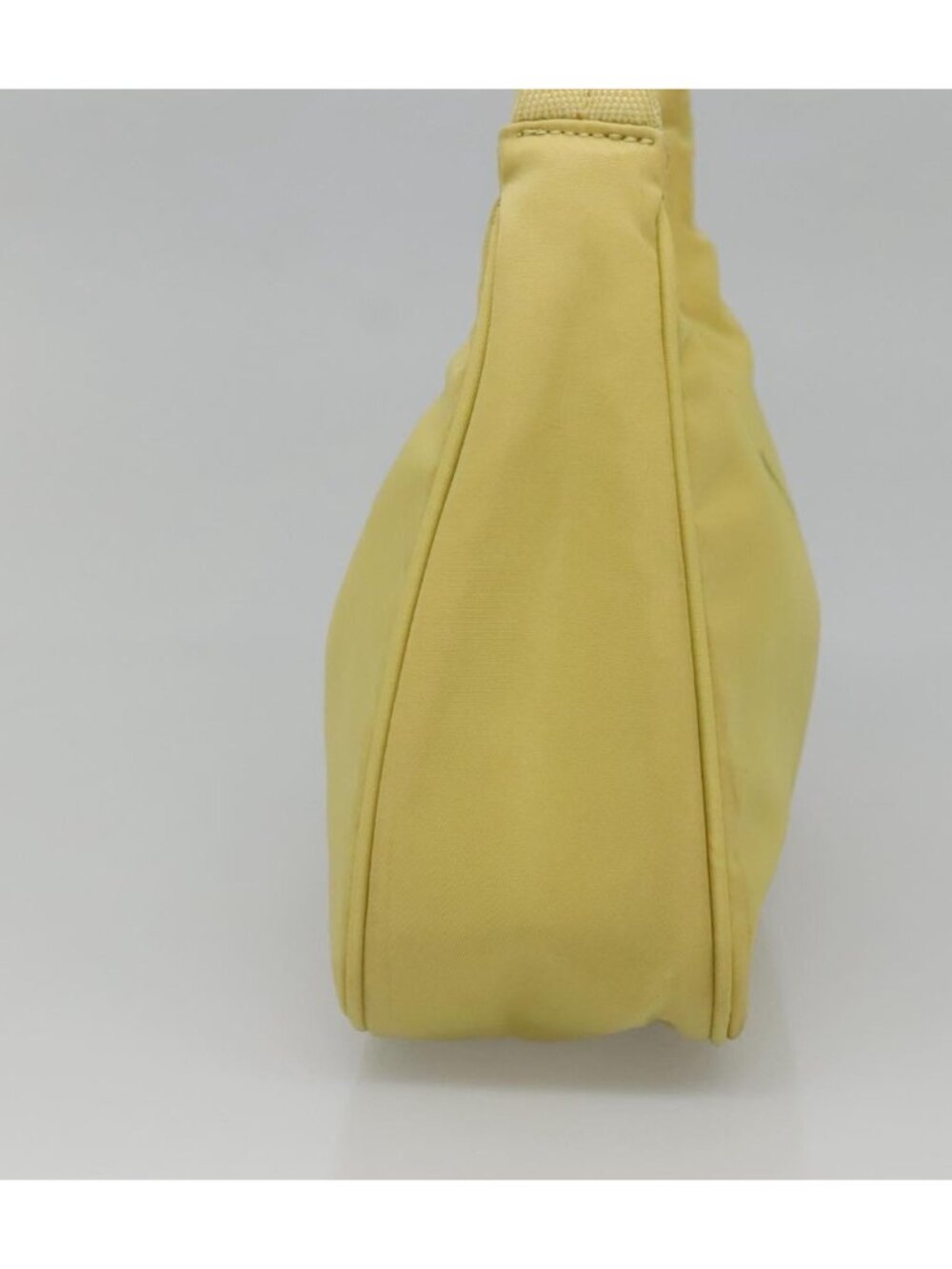 PRADA Accessory Pouch Nylon Yellow Gold - Picture 4 of 16
